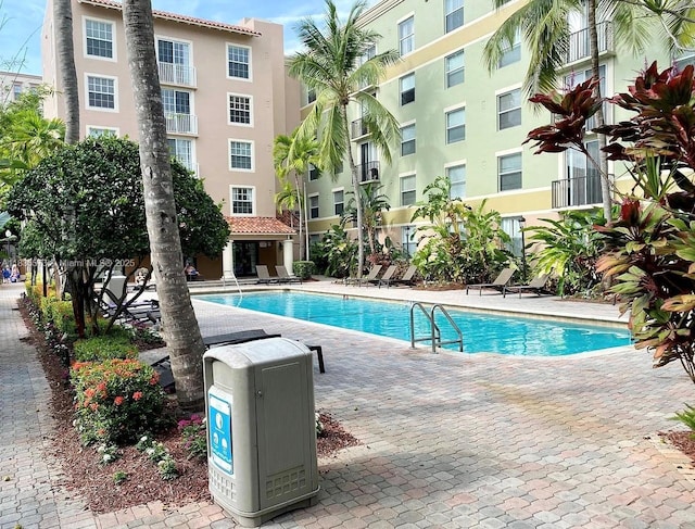 1919 Van Buren St Unit 505A, Hollywood, FL 33020 - community pool with a patio area