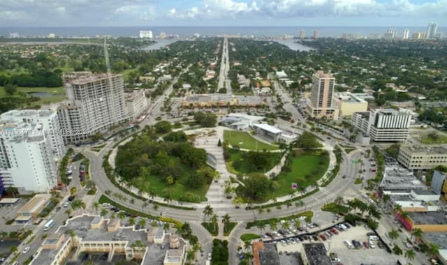 1919 Van Buren St Unit 505A, Hollywood, FL 33020 - aerial overview of property's location with nearby urban area and a nearby body of water