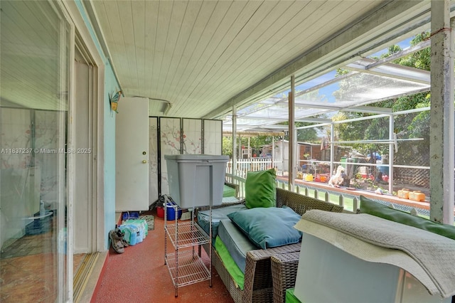 6768 Rose Dr, Miramar, FL 33023 - sunroom with healthy amount of natural light