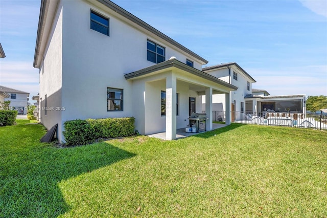 4541 SW 174th Ave, Miramar, FL 33029 - back of property featuring a patio area and stucco siding