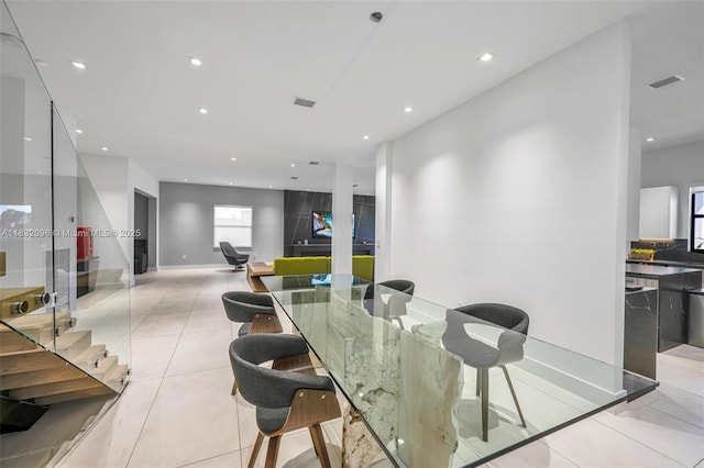 4541 SW 174th Ave, Miramar, FL 33029 - dining room featuring light tile patterned flooring and recessed lighting