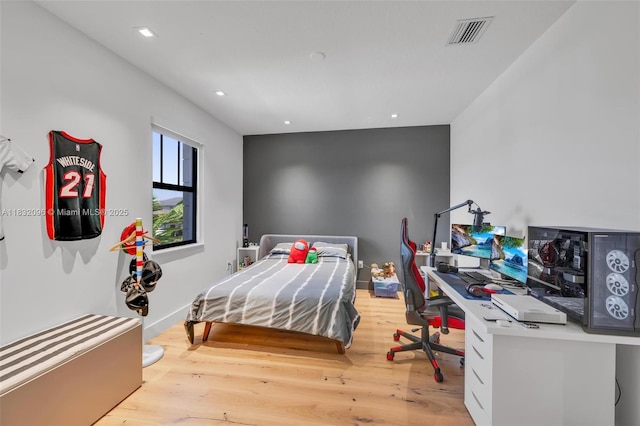 4541 SW 174th Ave, Miramar, FL 33029 - bedroom featuring wood finished floors and recessed lighting