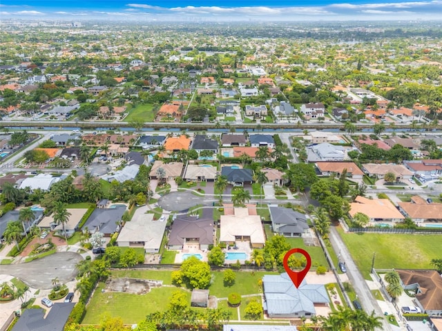 13325 SW 32nd St, Miami, FL 33175 - aerial overview of property's location with nearby suburban area
