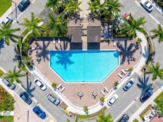 11605 NW 89th St Unit 112, Doral, FL 33178 - drone / aerial view of a pool area