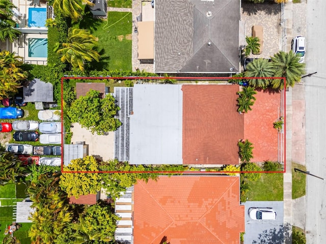 2761 SW 33rd Ct, Miami, FL 33133 - view of property location featuring property boundaries highlighted
