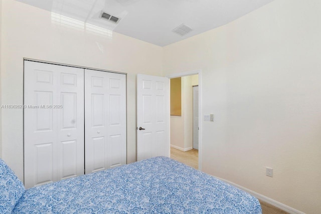 2851 W Prospect Rd Unit 1306, Tamarac, FL 33309 - bedroom featuring carpet flooring and a closet