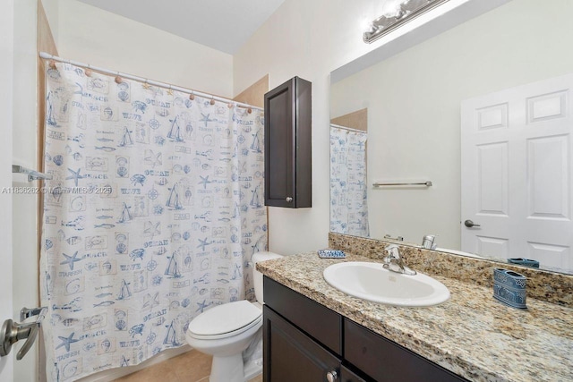 2851 W Prospect Rd Unit 1306, Tamarac, FL 33309 - full bathroom featuring vanity, tile patterned flooring, and a shower with curtain