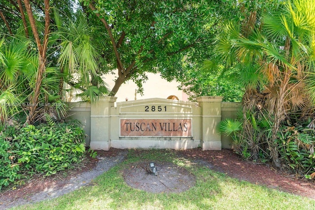 2851 W Prospect Rd Unit 1306, Tamarac, FL 33309 - view of community / neighborhood sign