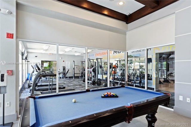 10670 SW 156th Pl Unit 304, Miami, FL 33196 - playroom featuring billiards