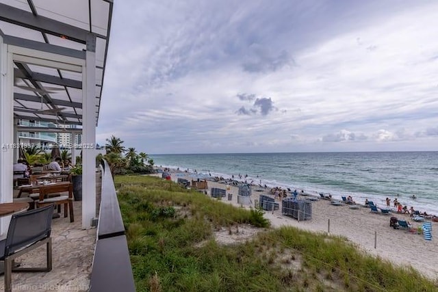 4010 S Ocean Dr Unit T3501, Hollywood, FL 33019 - water view with nearby beach