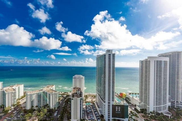 4010 S Ocean Dr Unit T3501, Hollywood, FL 33019 - water view with nearby urban area