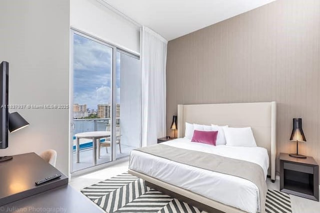 4010 S Ocean Dr Unit T3501, Hollywood, FL 33019 - bedroom with access to outside