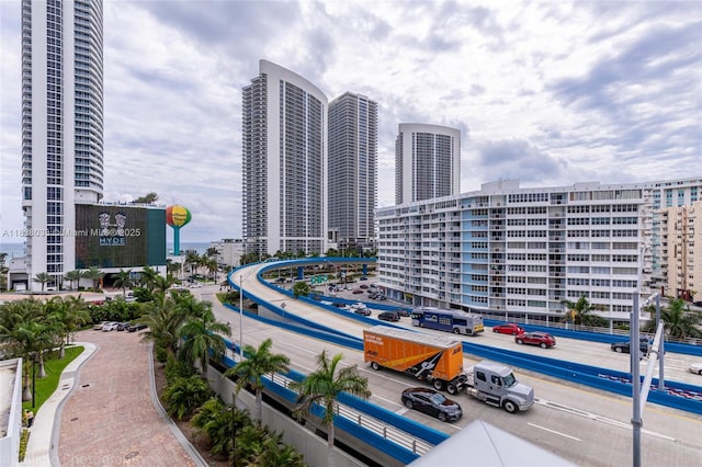 4010 S Ocean Dr Unit R409, Hollywood, FL 33019 - view of building exterior with a city view