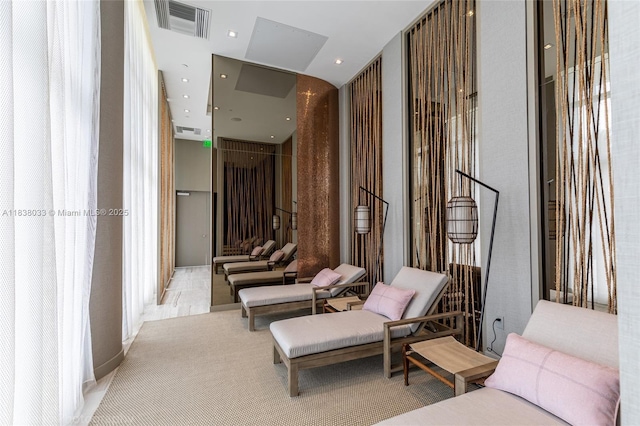 4010 S Ocean Dr Unit R409, Hollywood, FL 33019 - sitting room featuring recessed lighting