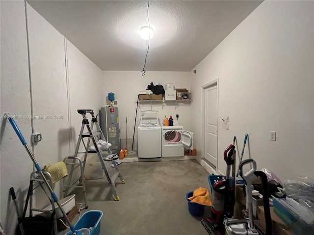 15924 SW 306th Ter, Homestead, FL 33033 - exercise area with washing machine and clothes dryer and electric water heater