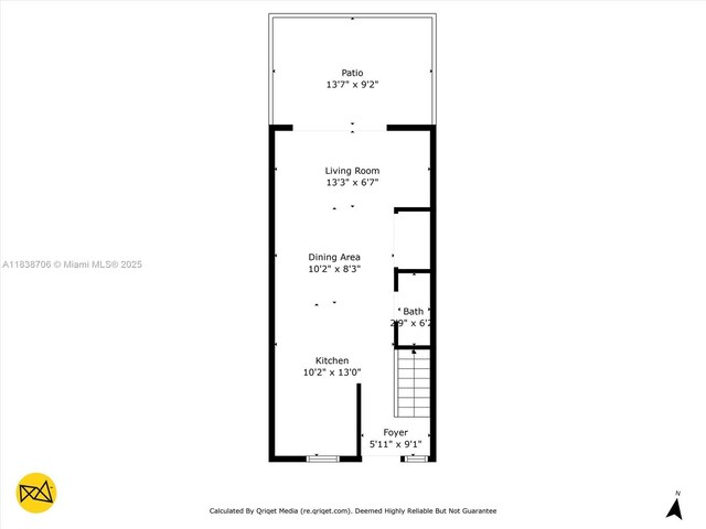 5808 W 26th Ave Unit 211, Hialeah, FL 33016 - view of home floor plan