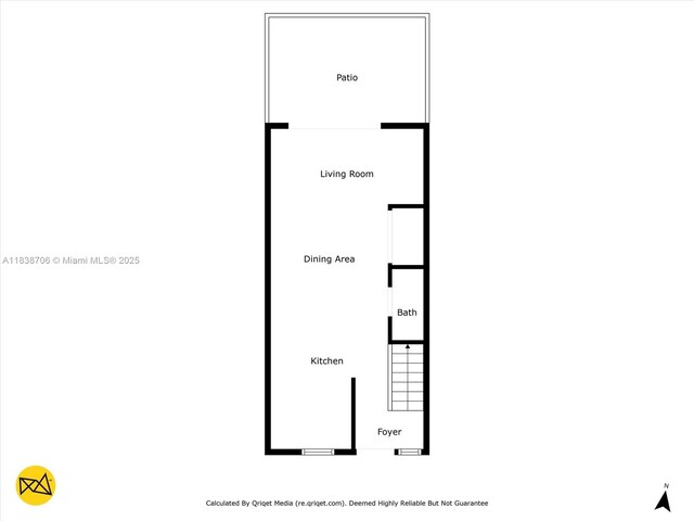 5808 W 26th Ave Unit 211, Hialeah, FL 33016 - view of room layout