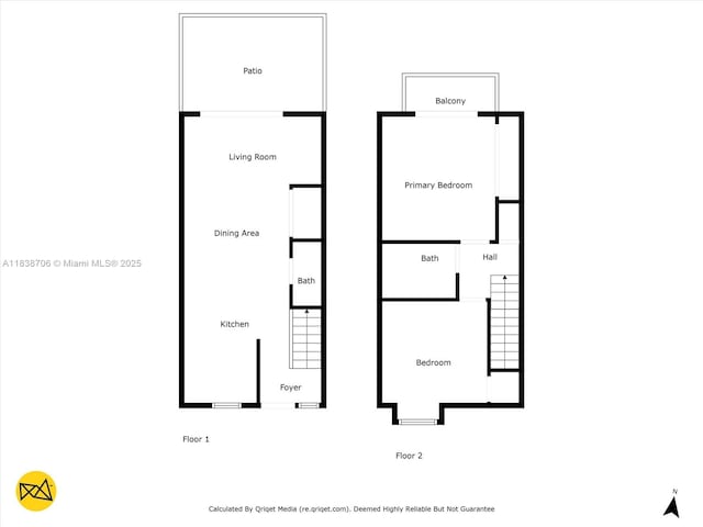 5808 W 26th Ave Unit 211, Hialeah, FL 33016 - view of home floor plan
