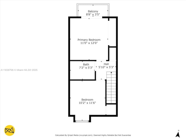 5808 W 26th Ave Unit 211, Hialeah, FL 33016 - view of floor plan / room layout