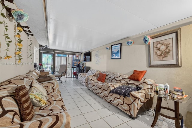 1600 Granfern Ave, West Palm Beach, FL 33415 - living area featuring light tile patterned floors