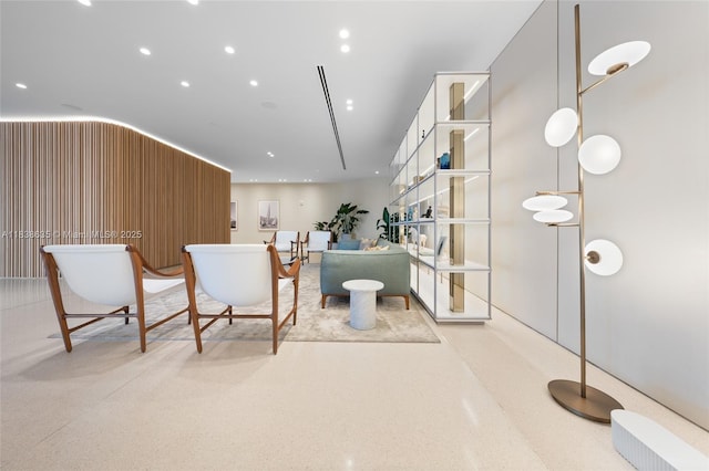 1135 103rd St Unit 702, Bay Harbor Islands, FL 33154 - sitting room featuring recessed lighting