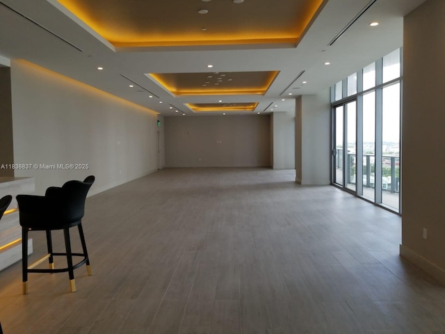 488 NE 18th St Unit 509, Miami, FL 33132 - community lobby featuring floor to ceiling windows and recessed lighting