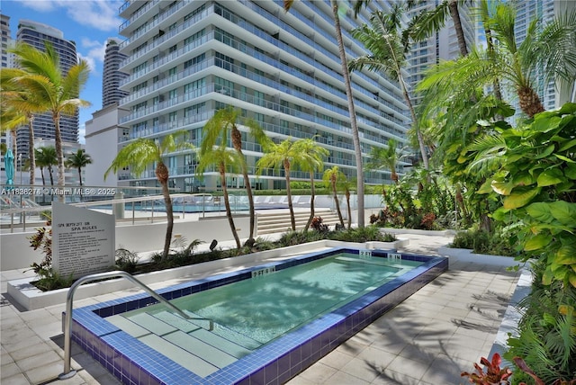 1111 SW 1st Ave Unit 2823-N, Miami, FL 33130 - view of swimming pool featuring a swimming pool