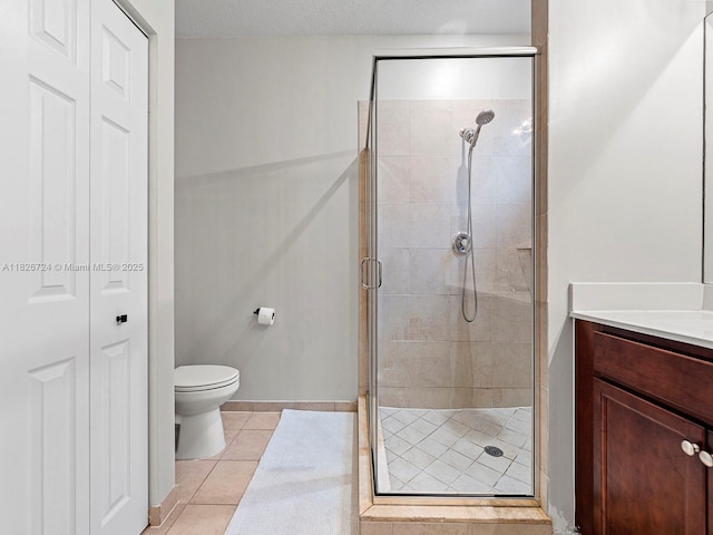 11901 SW 150th Pl, Miami, FL 33196 - full bathroom with a shower stall, tile patterned flooring, and vanity