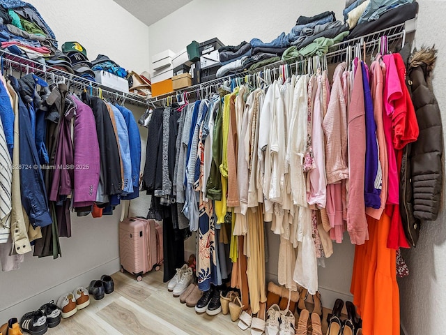11901 SW 150th Pl, Miami, FL 33196 - walk in closet featuring wood finished floors