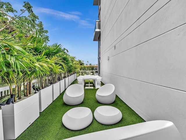 9940 W Bay Harbor Dr Unit 3G-S, Bay Harbor Islands, FL 33154 - exterior space with a balcony