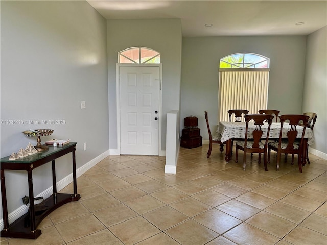 1111 NW 173rd Ave, Pembroke Pines, FL 33029 - entryway with light tile patterned floors and baseboards