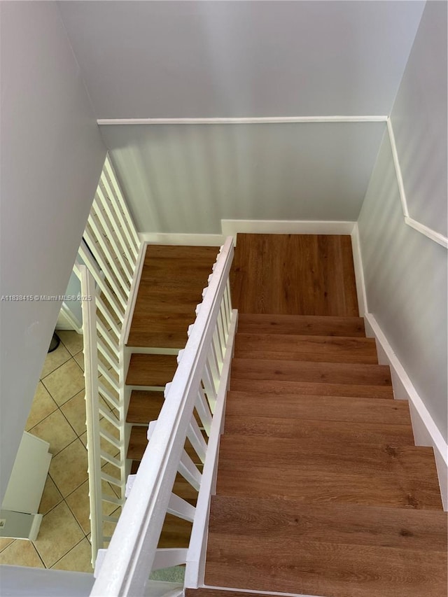 1111 NW 173rd Ave, Pembroke Pines, FL 33029 - staircase with wood finished floors