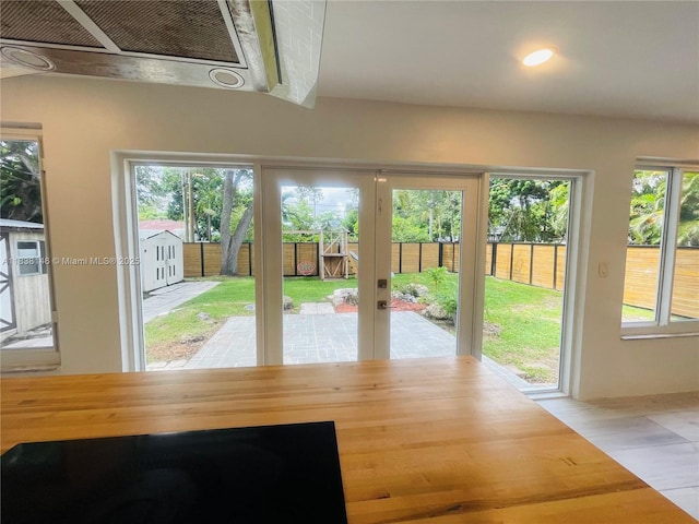 1930 NE 178th St, North Miami Beach, FL 33162 - entryway with french doors