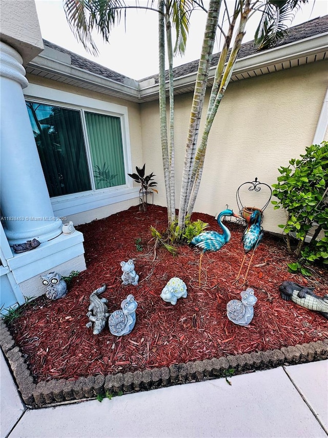 view of property exterior featuring stucco siding