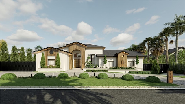 7861 SW 181st Ter, Palmetto Bay, FL 33157 - view of front facade with stucco siding
