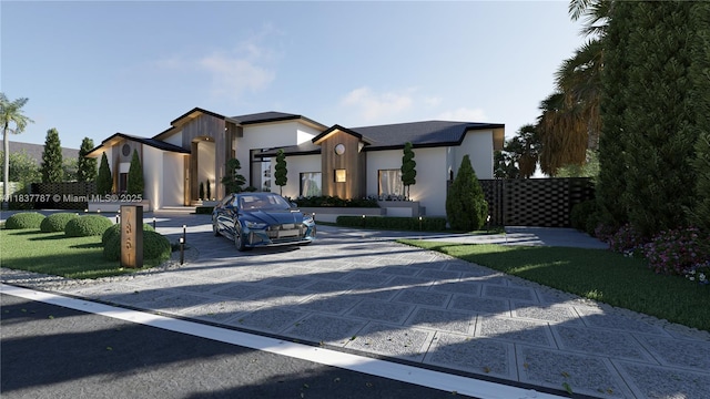 7861 SW 181st Ter, Palmetto Bay, FL 33157 - contemporary house featuring stucco siding