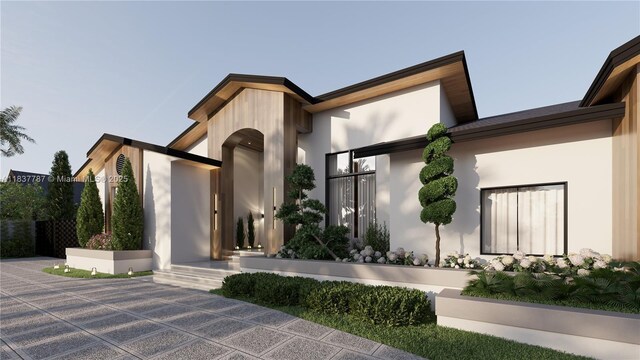 7861 SW 181st Ter, Palmetto Bay, FL 33157 - view of front of property featuring stucco siding