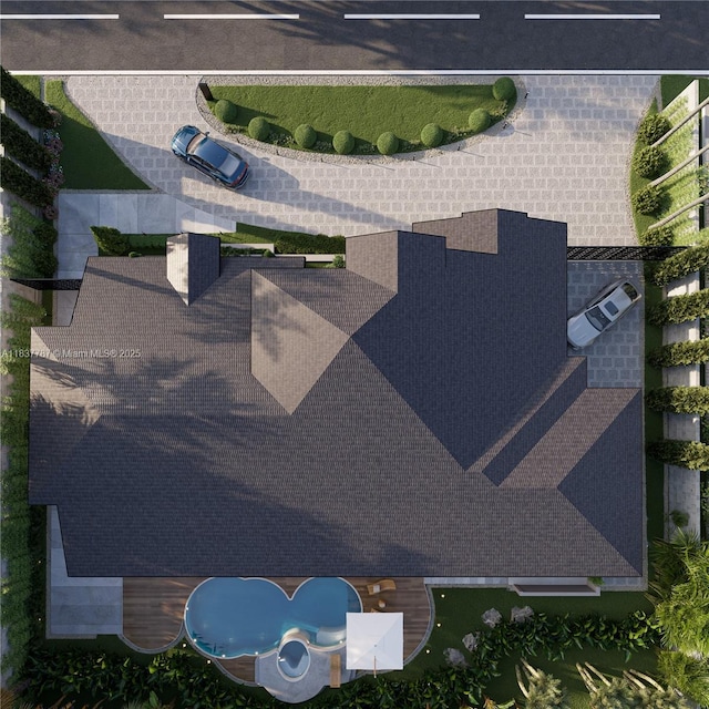 7861 SW 181st Ter, Palmetto Bay, FL 33157 - bird's eye view