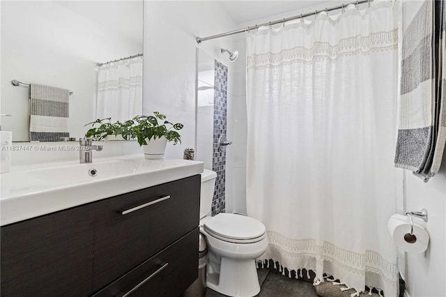 5723 NW 86th Ave, Tamarac, FL 33321 - full bathroom with vanity and a shower with curtain