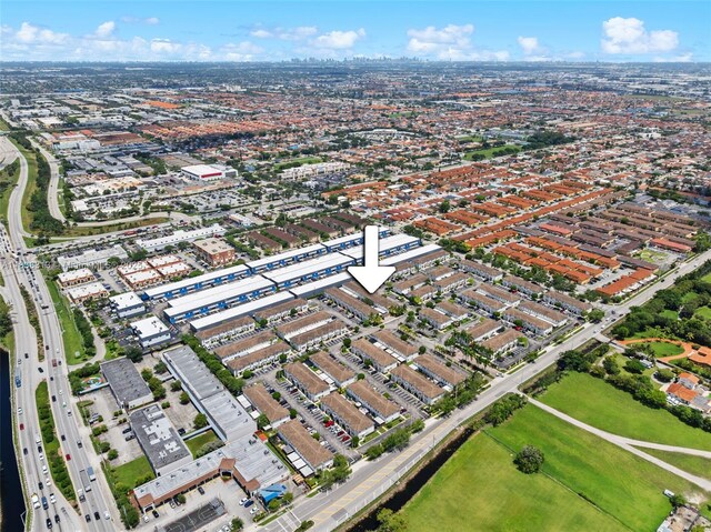 8079 W 36th Ave Unit 6, Hialeah, FL 33018 - aerial view of property's location with a major roadway