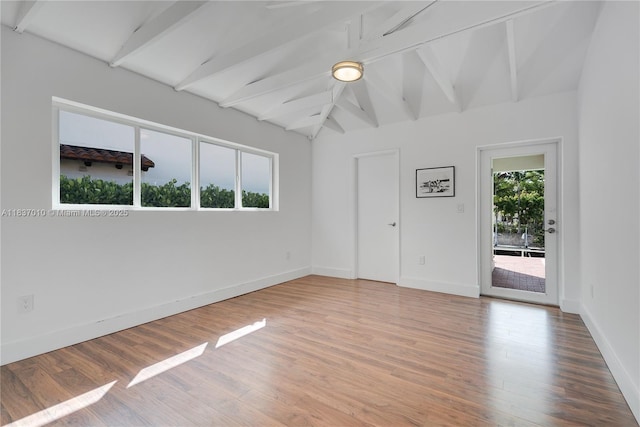 5308 Riviera Dr, Coral Gables, FL 33146 - spare room featuring light wood-type flooring and baseboards
