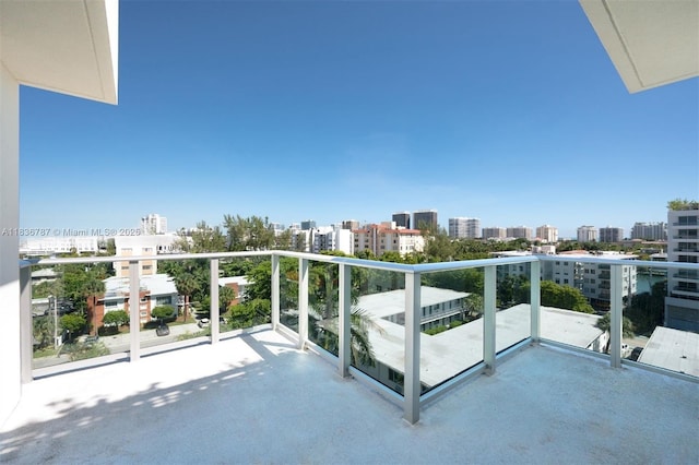 1025 92nd St Unit 804, Bay Harbor Islands, FL 33154 - balcony featuring a city view