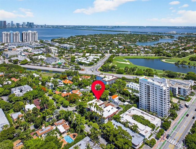 1821 Jefferson Ave Unit 202, Miami Beach, FL 33139 - view of urban area with a large body of water and a golf course