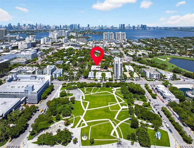 1821 Jefferson Ave Unit 202, Miami Beach, FL 33139 - view of property location with skyline and a nearby body of water