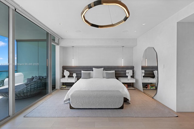 10203 Collins Ave Unit 701, Bal Harbour, FL 33154 - bedroom with floor to ceiling windows