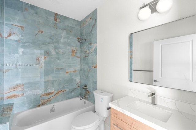 3451 SW 19th St, Fort Lauderdale, FL 33312 - bathroom featuring vanity and shower / bath combination
