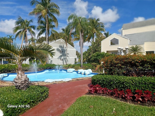 3421 NW 44th St Unit 103, Oakland Park, FL 33309 - view of pool