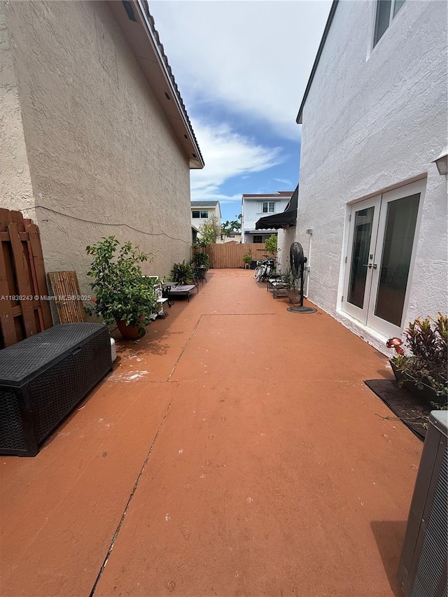 10726 SW 147th Pl, Miami, FL 33196 - view of patio with french doors
