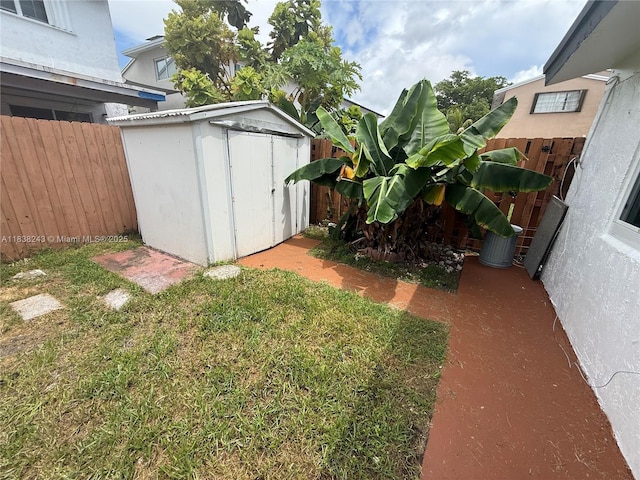 10726 SW 147th Pl, Miami, FL 33196 - view of yard featuring a storage unit