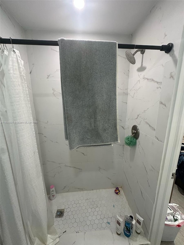 1249 S Flamingo Rd, Davie, FL 33325 - bathroom featuring a marble finish shower